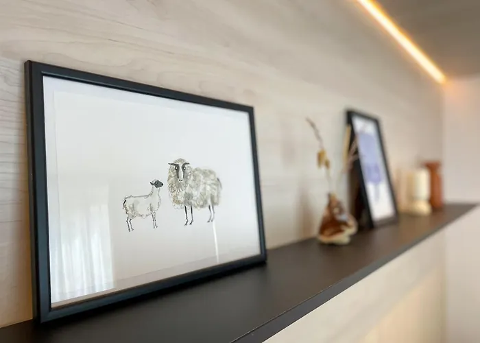 아파트 Eliska - Modern Family Loft Direct On Slope And Forest