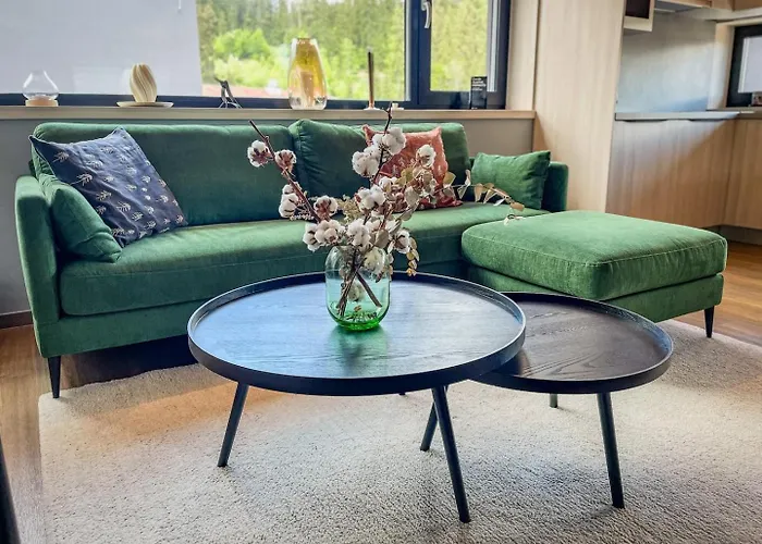 Eliska - Modern Family Loft Direct On Slope And Forest * 루좀베로크